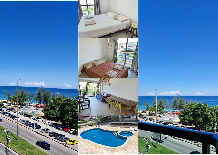 Maravilha! Vista Para O Mar - 2 Suites - Piscina - Garagem - Wifi